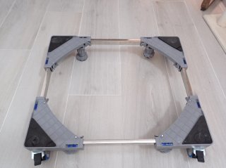 Base Ajustable con Ruedas para Lavadora