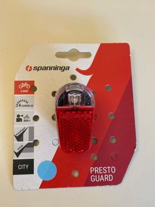 Luz trasera Spanninga Presto Guard XE e-bike