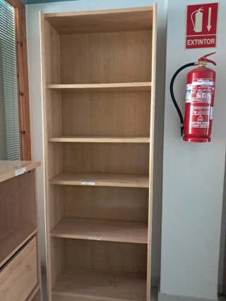 Set de 4 Estanterías de Madera de pino lacado