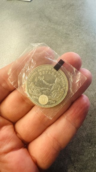 Moneda 2000 Pesetas 2001 Última Emisión
