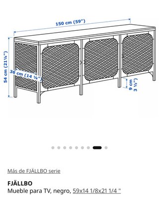 Mueble TV FJÄLLBO IKEA