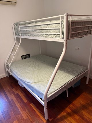 Litera con Cama de Matrimonio