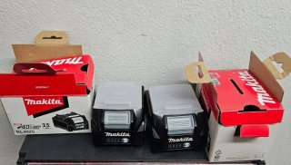 2 Baterías Makita 40V 2.5Ah (Son originales )