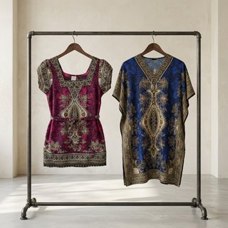 Set de 2 Vestidos Estampados