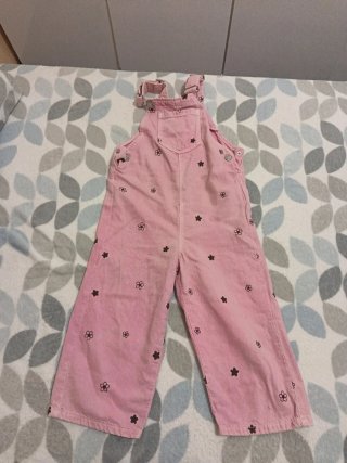 Peto Tejano Rosa con Estampado de Flores