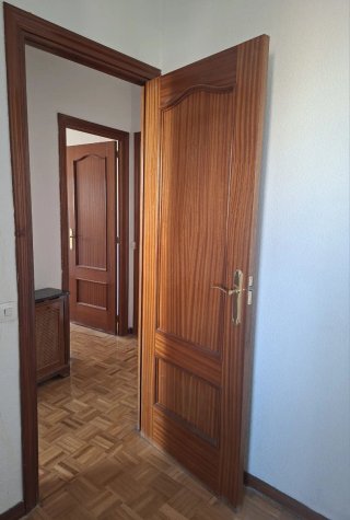 Puertas de madera maciza