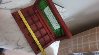 Caja de Té/Joyero de Madera