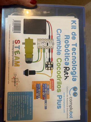Kit de Robótica Crumble Cocodrilos Plus