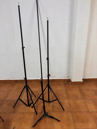 Kit de 3 Trípodes con Funda