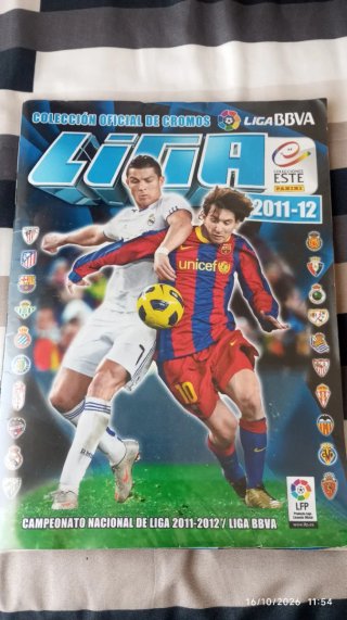 Álbum de Cromos Liga BBVA 2011-12 Panini