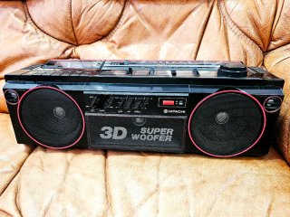 Radio Casete Boombox Hitachi TRK-3D2W