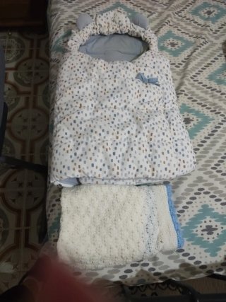 Saco para capazo y manta de bebé