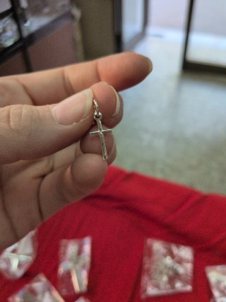 Mini Cruz de Plata 925