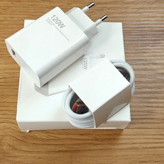 Cargador Rápido 120W para Xiaomi, POCO + Cable C