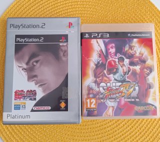Super Street Fighter IV (PS3) y Tekken Tag (PS2)