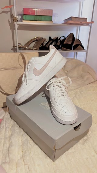 Zapatillas Nike Blancas y Rosas Talla 41