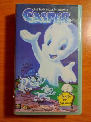 VHS Las fantásmicas aventuras de Casper