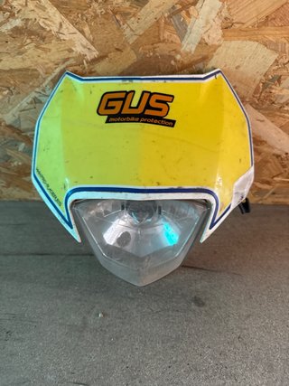 Careta Motocross Enduro Amarilla