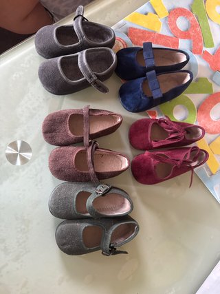 Lote de 6 pares de manoletinas