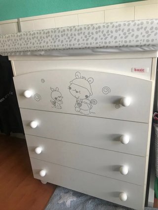 Mueble Cambiador con Bañera MiCuna