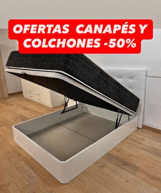 Canapé y colchón nuevos con factura