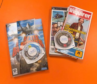 Juego PSP After Burner + GTA Vice City