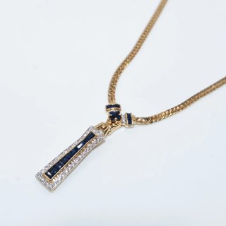 Gargantilla de Oro 18k con Colgante de Pedrería