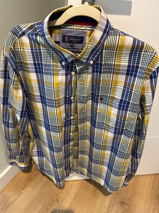 Camisa Lion of Porches Azul y Amarilla
