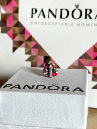 Charm Pandora Huevo de Pascua Rosa