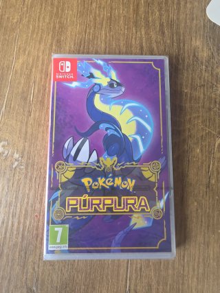 PRECINTADO Pokémon Púrpura (Nintendo Switch)