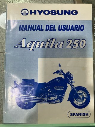 Manual del Usuario Hyosung Aquila 250