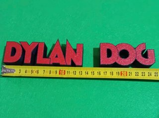 Logo 3D Dylan Dog Rosso