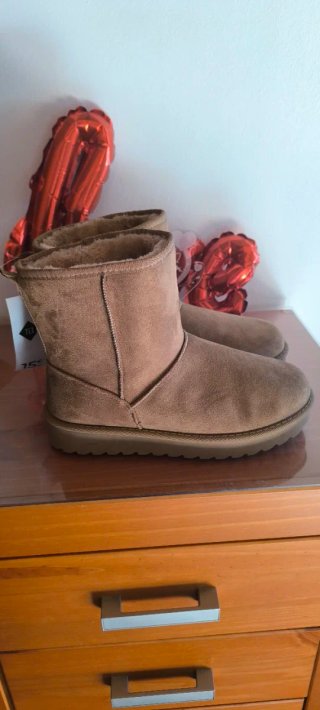 Botines de antelina