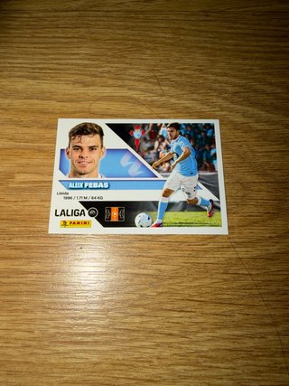 Cromo Aleix Febas (Fichaje 10) Panini 2026/27