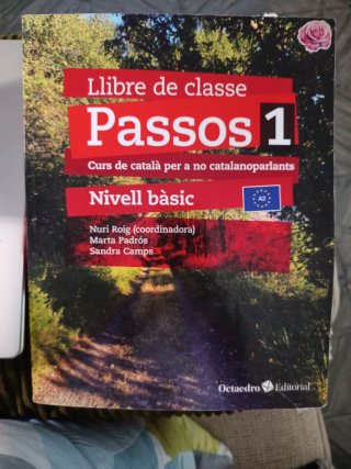 Libro de clases passos 1 nivel básico de catalánA2