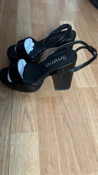 Sandalias con plataforma Limma negras