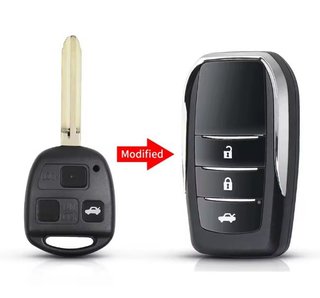 Carcasa llave 3 botones Toyota