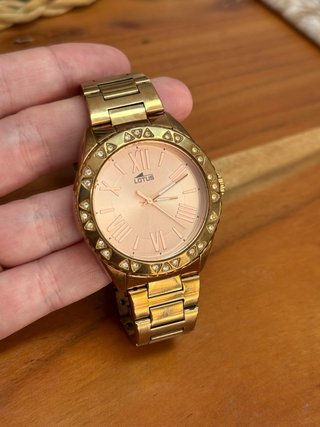 Reloj Lotus Mujer Dorado