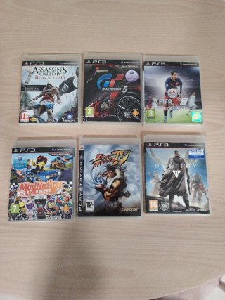 Lote de 6 Juegos para PS3 (PlayStation 3)