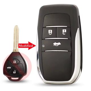 Carcasa llave 3 botones Toyota