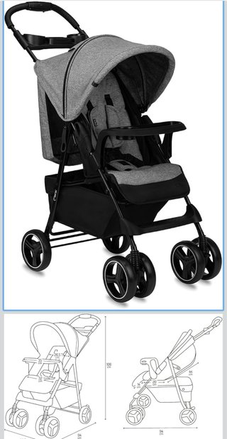 Carrito de bebé MoMi Isla