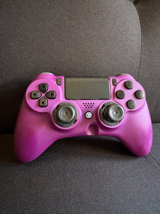 Mando PS4 Scuf Morado Impact Competitivo Palancad