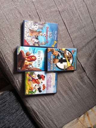 4 Películas Infantiles en DVD
