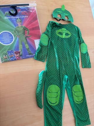 Disfraz de Gekko (PJ Masks) Talla 2-3 años