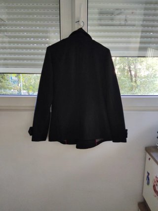 Chaqueta de vestir lana gris oscuro