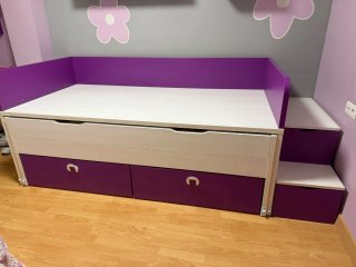 Cama nido con cajonera