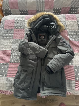 Parka Geographical Norway Gris Talla M