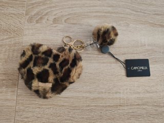 Monedero Corazón Camomilla Animal Print