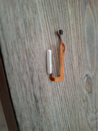 Flex Botón Encendido Samsung A12 Blanco