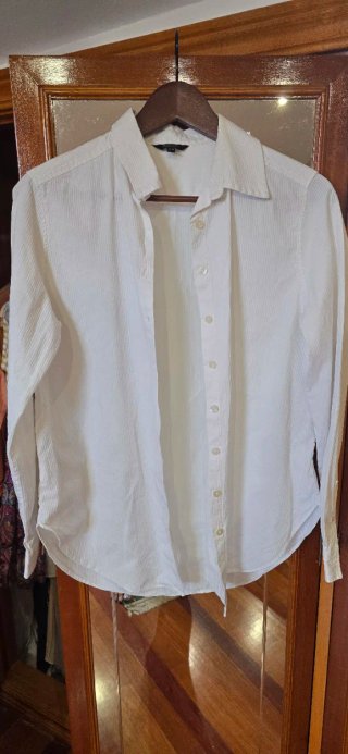 Camisa Blanca Massimo Dutti